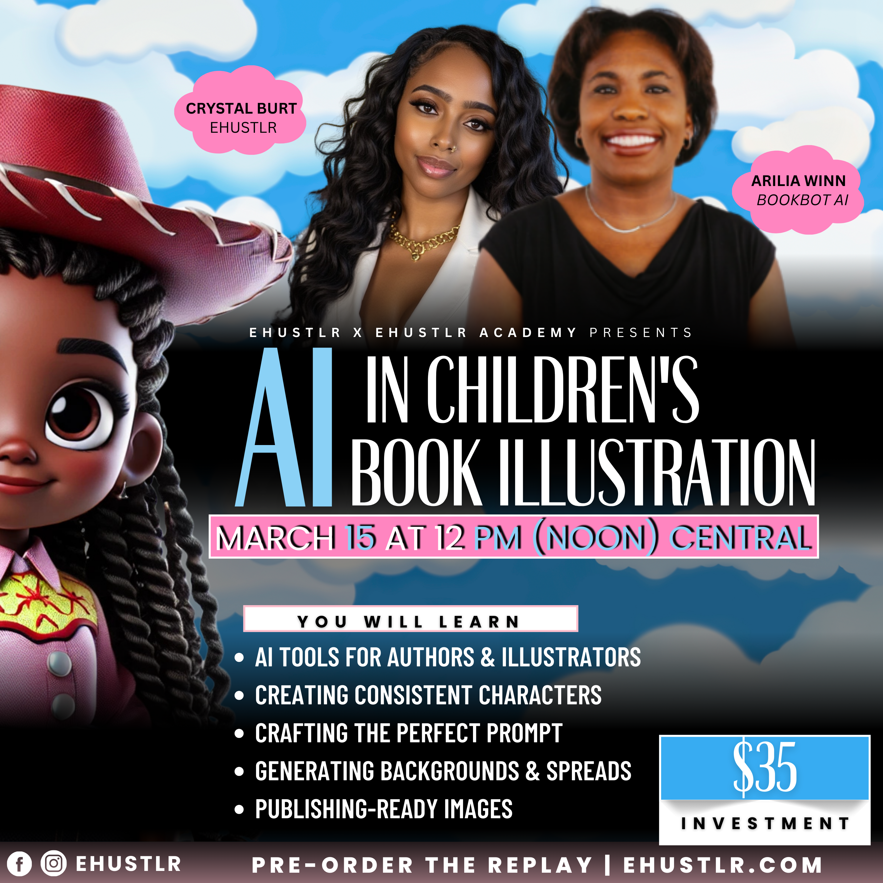 (Pre-Order) AI in Children&#39;s Book Illustration – Live Workshop