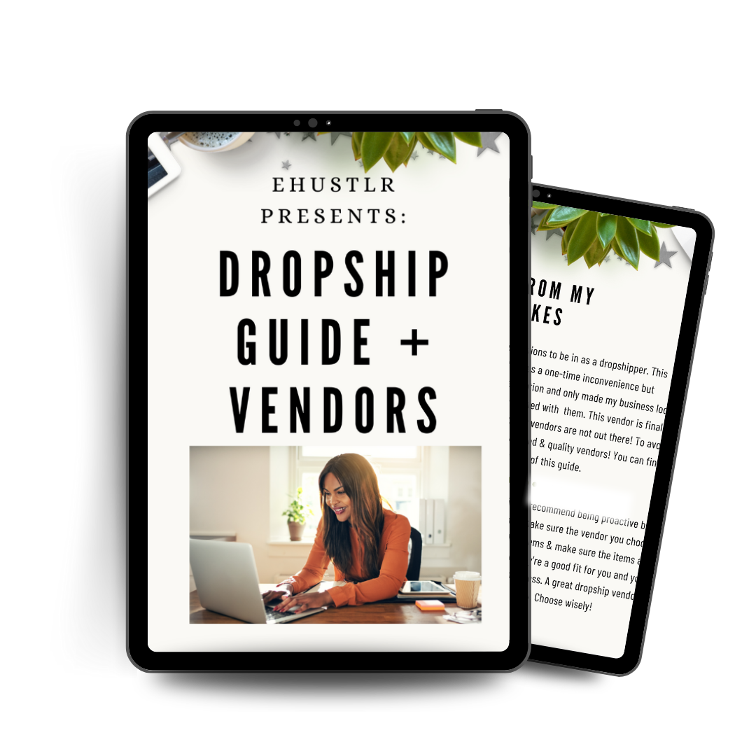 Dropship Guide | Vendors &amp; Suppliers E-Book PDF